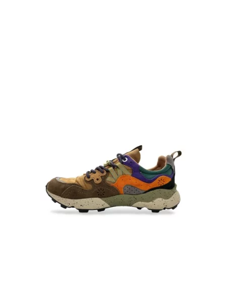 Sneakersy Flower Mountain zamszowe w kwiatki