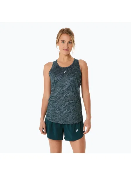 Felső Asics nyomtatás zöld