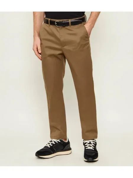Calvin Klein Pantaloni chino | stretch kaki