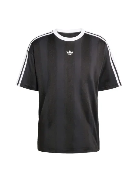 ADIDAS ORIGINALS Tricou Adicolor negru alb