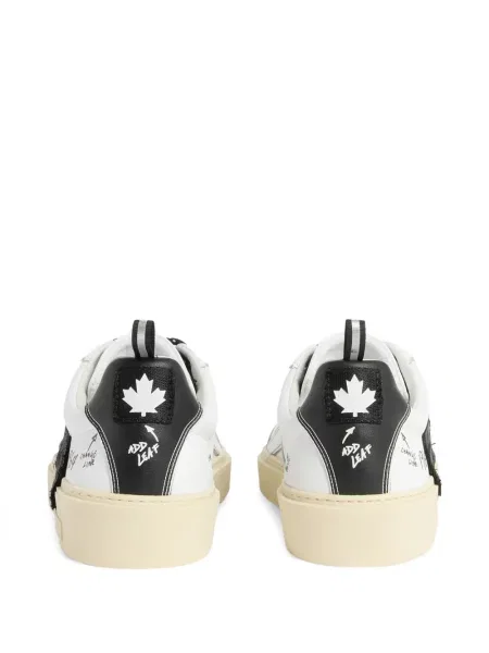 Sneakerși Dsquared2 alb