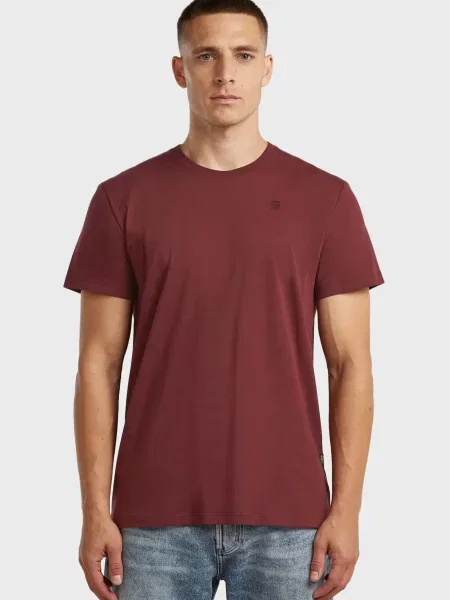 Футболка G-star Raw бордовая