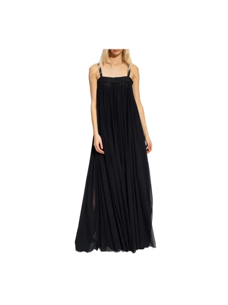 Sukienka maxi Dolce And Gabbana czarna
