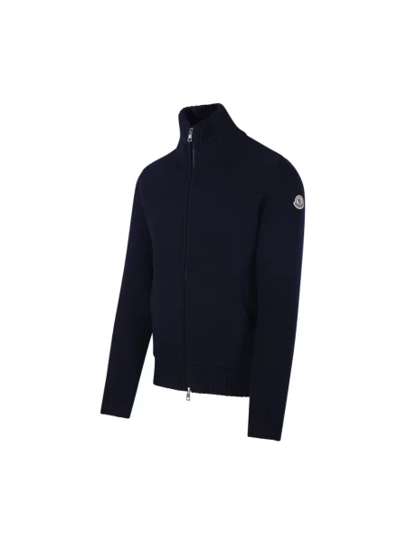 Kardigan Moncler niebieski