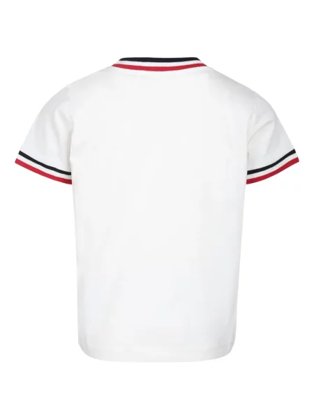 Koszulka dziecięca Moncler Enfant biała
