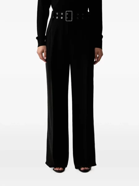 Cu centură pantaloni Trussardi negru
