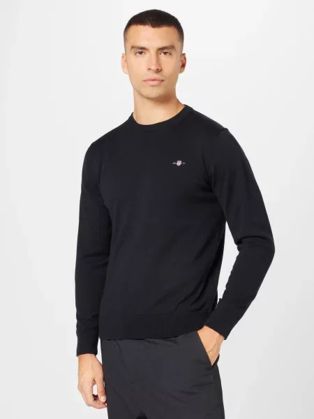 Gant Pulover | Regular Fit negru