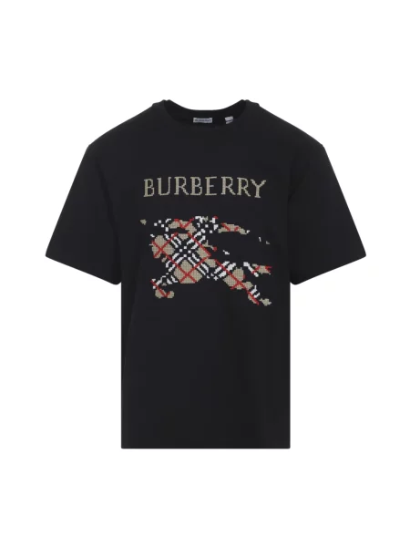 Koszulka polo Burberry czarna