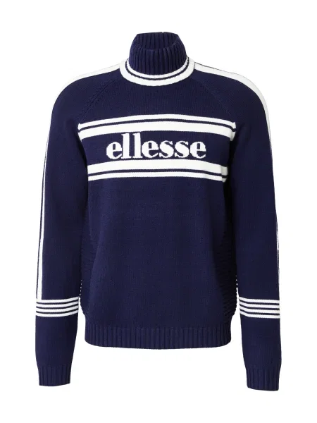 ELLESSE Pulover Pellini ecru / marin albastru