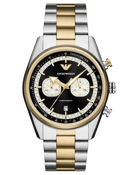 Emporio Armani zegarek srebrny