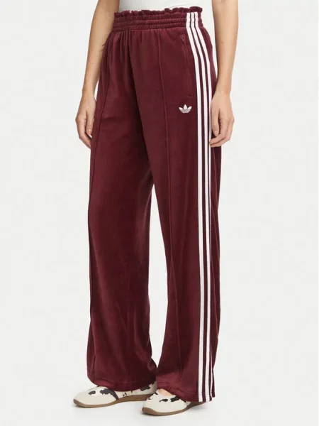 Adidas Παντελόνι φόρμας Velour Μπορντό