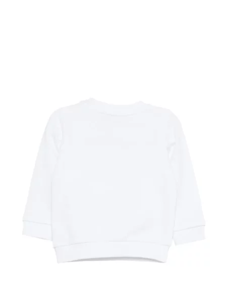 Hanorac copii Moschino alb