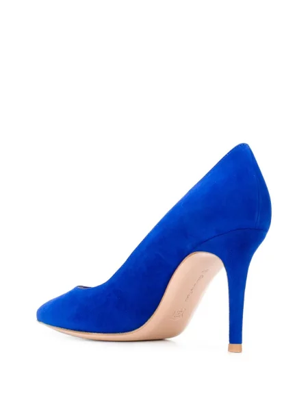 Pantofi cu toc Gianvito Rossi albastru