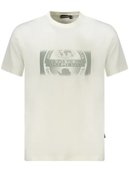 Tricou Napapijri scurt alb