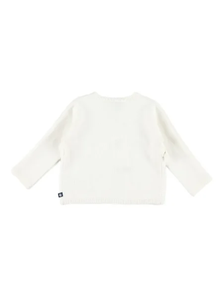 Kardigan dziecięcy Petit Bateau biały