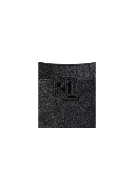 Lauren Ralph Lauren Torba za čez ramo črna