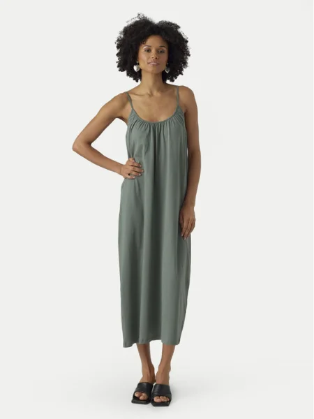 VERO MODA Rochie LUNA închis verde