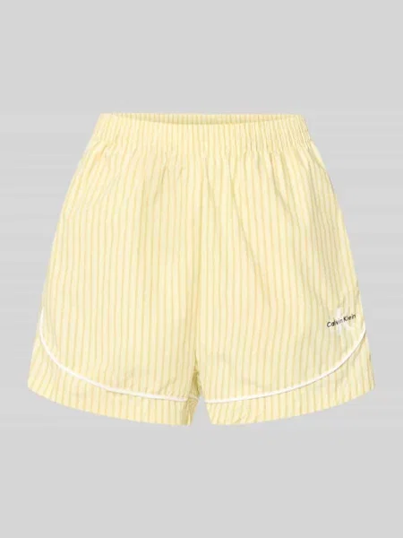 Szorty do piżamy z czystej bawełny krój regular fit Calvin Klein Underwear