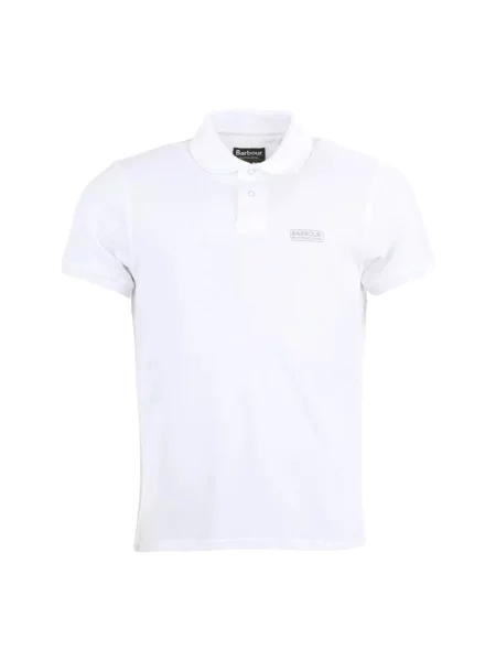 Koszulka polo Barbour biała