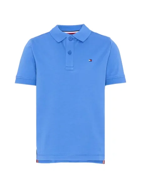 Koszulka polo dziecięca Tommy Hilfiger niebieska