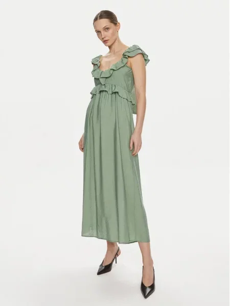 Φόρεμα καλοκαιρινό Vero Moda πράσινο