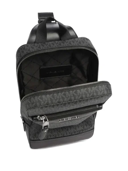 Rucsac Michael Kors cu autograf gri