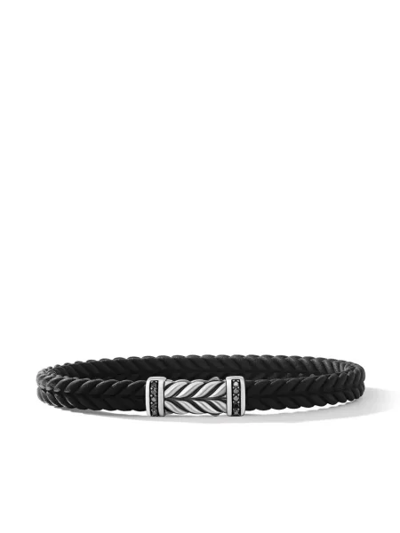 Brăţară David Yurman argintiu