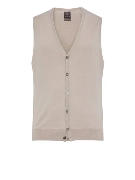 Boggi Milano Vestă deschis maro