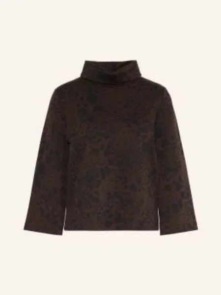 S.Oliver Black Label Mikiny tmavě hnědá černá