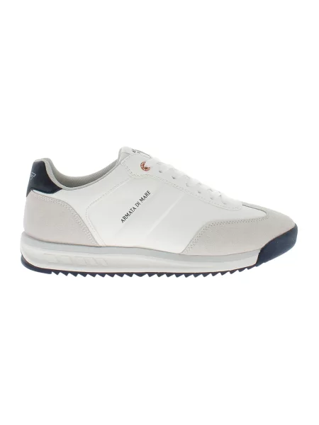 Sneakersy Armata Di Mare skórzane białe
