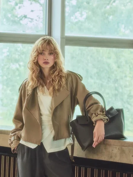 Kurtka Answear.lab beżowa