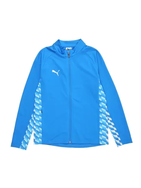 PUMA Geacă sport albastru aqua / albastru regal alb