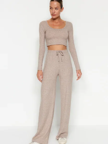 Top Trendyol tricotate bej