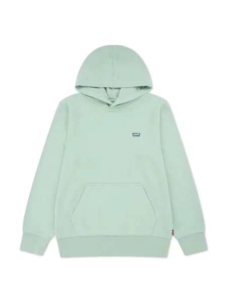 Levi's Dětská mikina LVB MINI BATWING PULL OVER HOO zelená