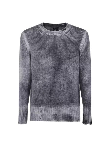 Jedwabny sweter Avant Toi szary