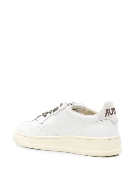 Sneakerși Autry cu autograf alb