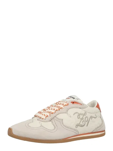 Sneakerși Zadig & Voltaire din piele bej