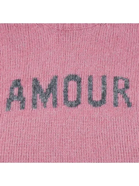 Pulover copii Zadig & Voltaire roz