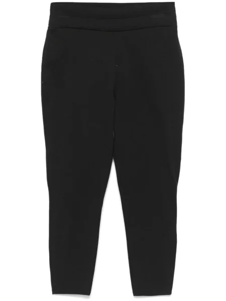 Zkrácené kalhoty Alaïa Pre-owned černé