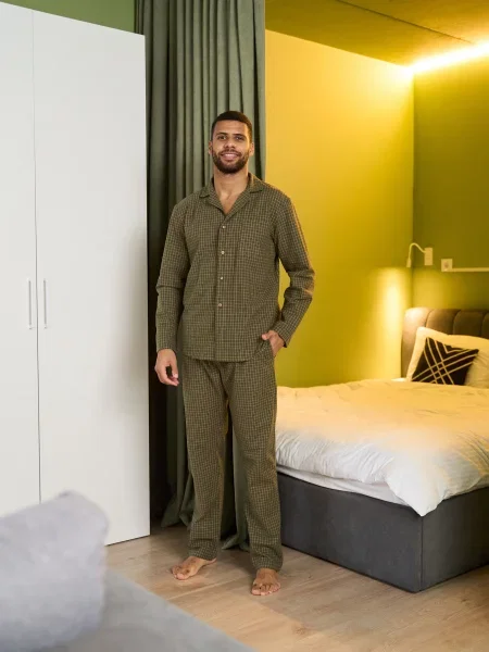 HANDY WEAR Soft Піжама Оливковий 