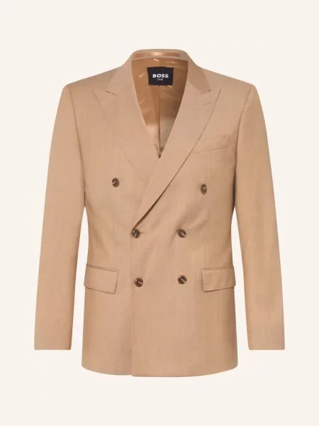 Boss Sako Huge Slim Fit medium beige béžové