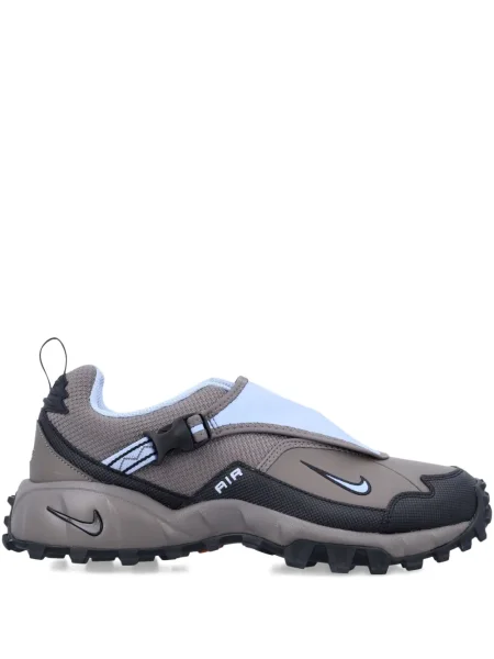 Raštuotos tinklinės slip on sportbačiai Nike Air Max pilka