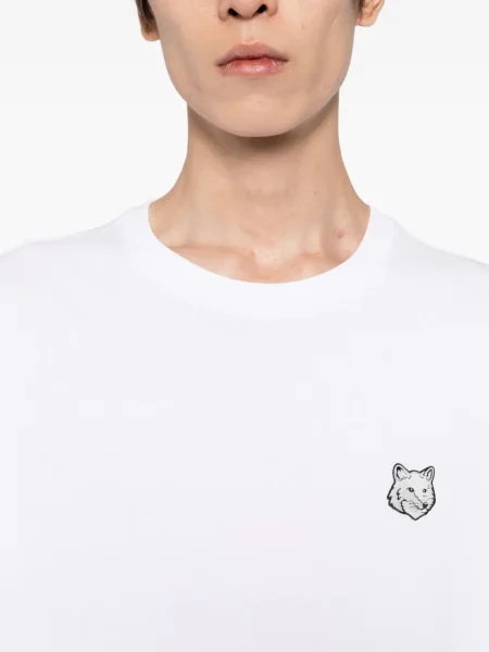 Tricou Maison Kitsune alb