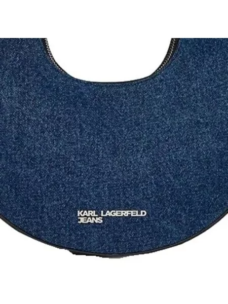 Torebka Karl Lagerfeld Jeans niebieska