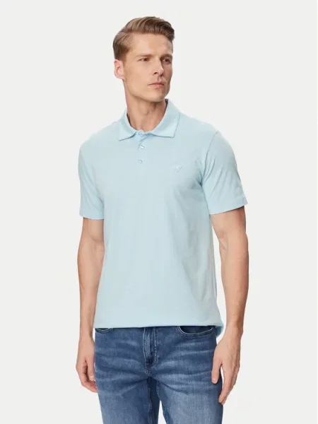 Emporio Armani Polo majica modra