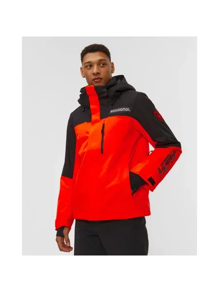 Geacă De Schi Pentru Bărbați Rossignol Hero Velika Insulated Jkt Roșu-negru negru
