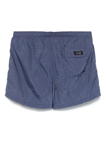 Slip de baie Tagliatore cu imagine albastru
