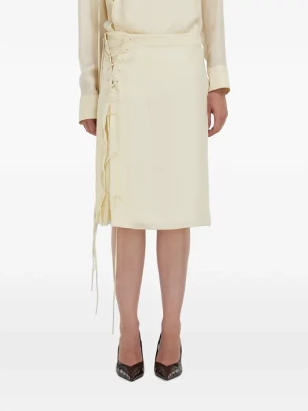 Fustă Ferragamo din satin