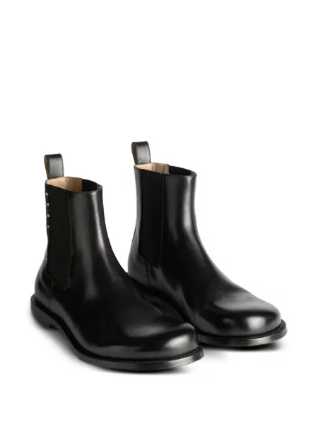 Botine chelsea Jw Anderson din piele negru