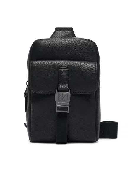 Calvin Klein Válltáska Emblem Hw Sling fekete